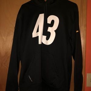 Steelers Nike Hoodie, Troy Polamalu
